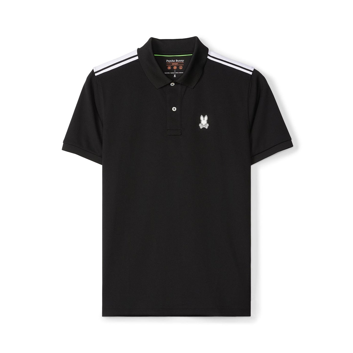 Psycho Bunny Lucas Sport Polo - Black