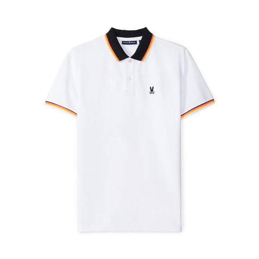 Psycho Bunny Granbury Pique Polo - White