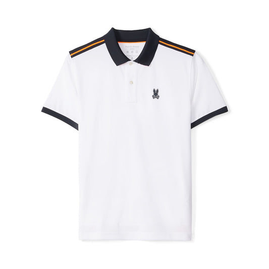 Psycho Bunny Lucas Sport Polo - White