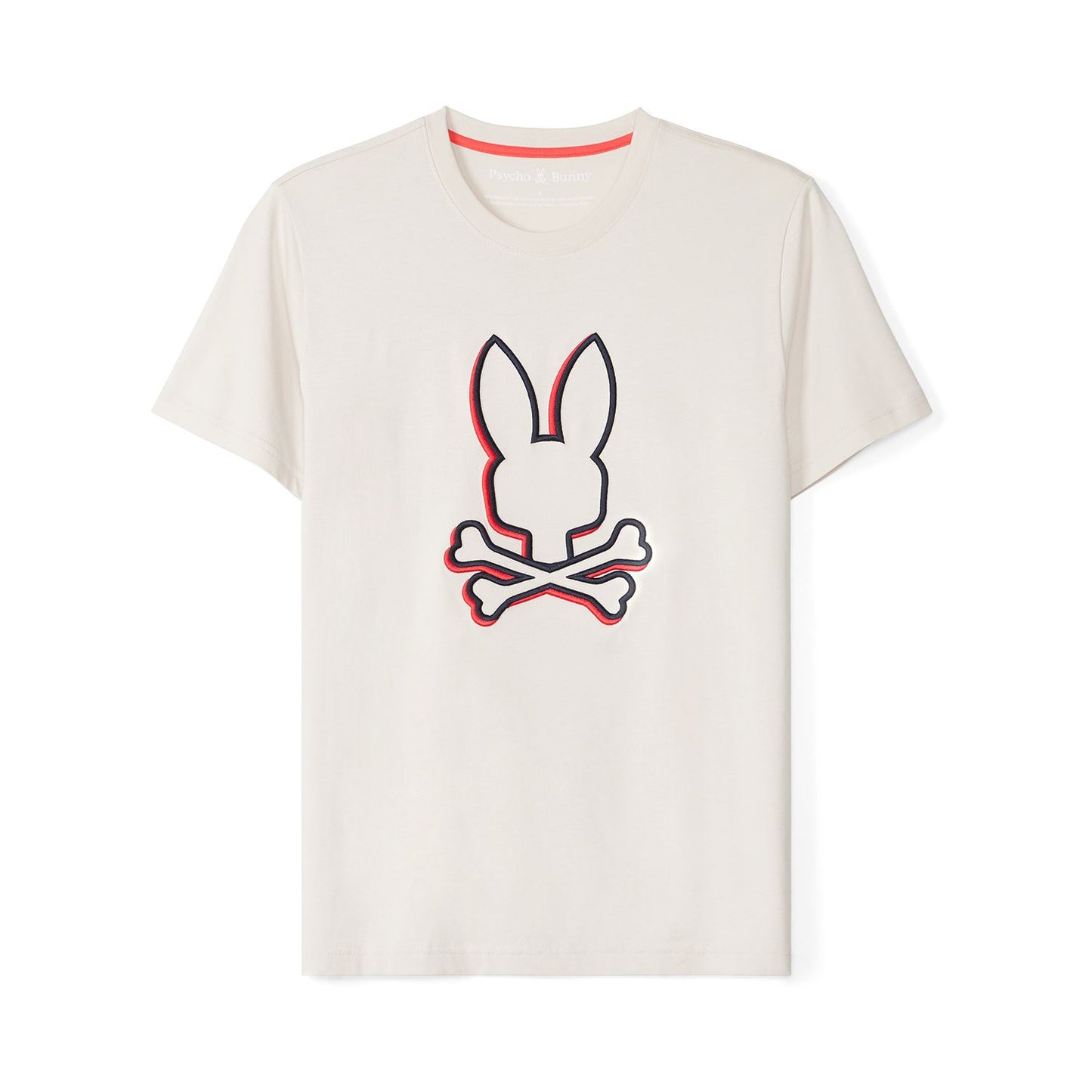 Psycho Bunny Bellaire Graphic Tee - Natural Linen