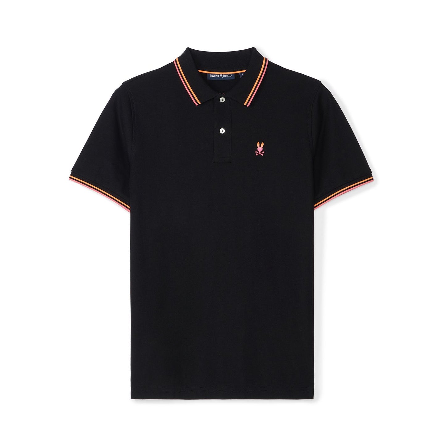 Psycho Bunny Granbury Pique Polo - Black