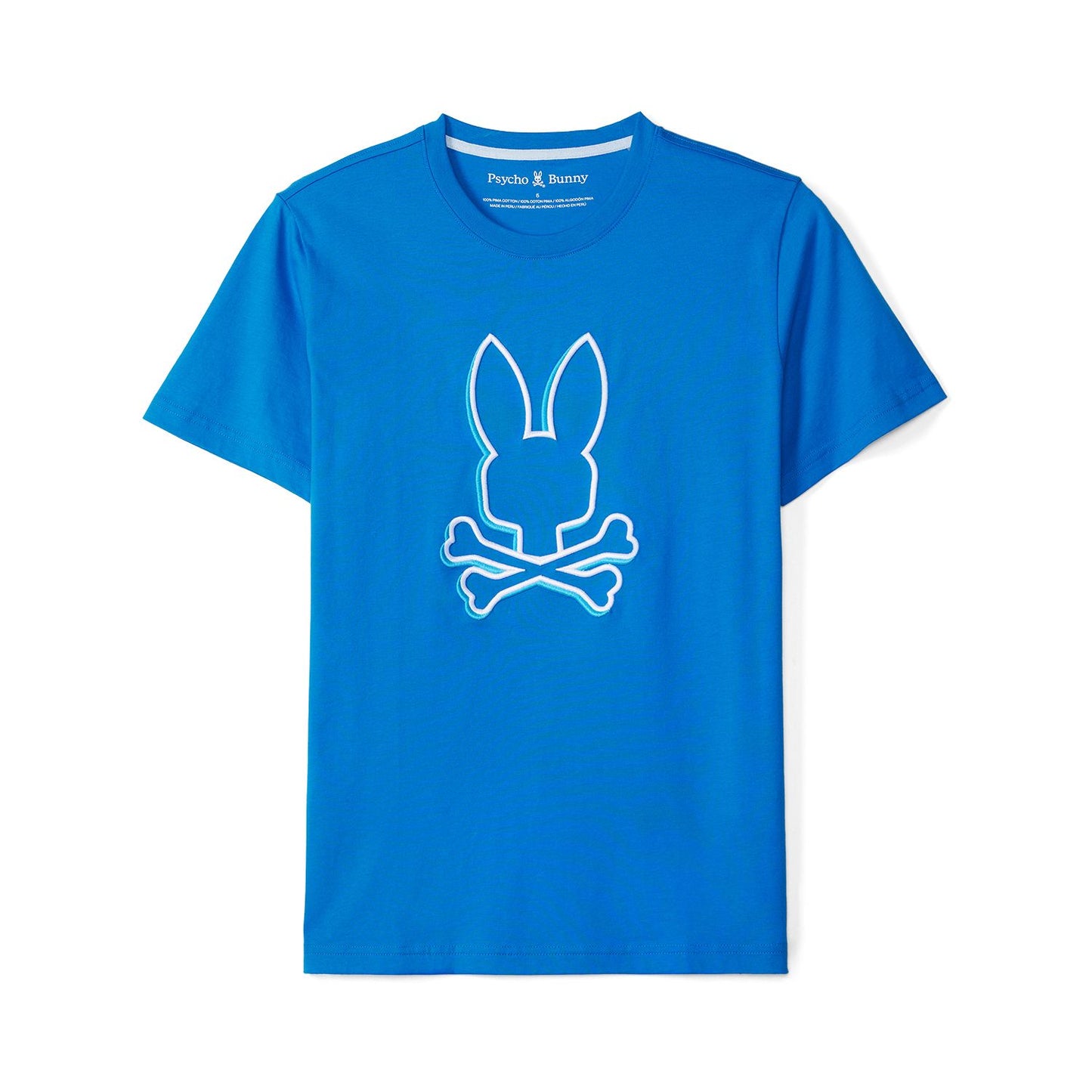 Psycho Bunny Bellaire Graphic Tee - Princess Blue