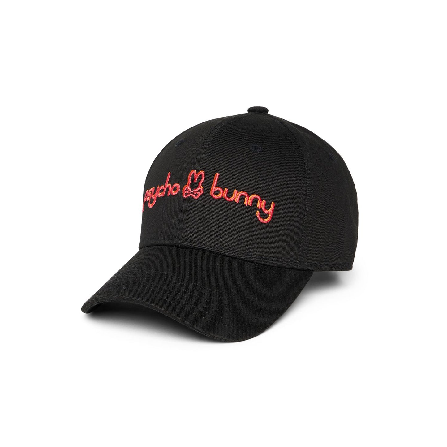 Psycho Bunny Louise Baseball Hat - Black