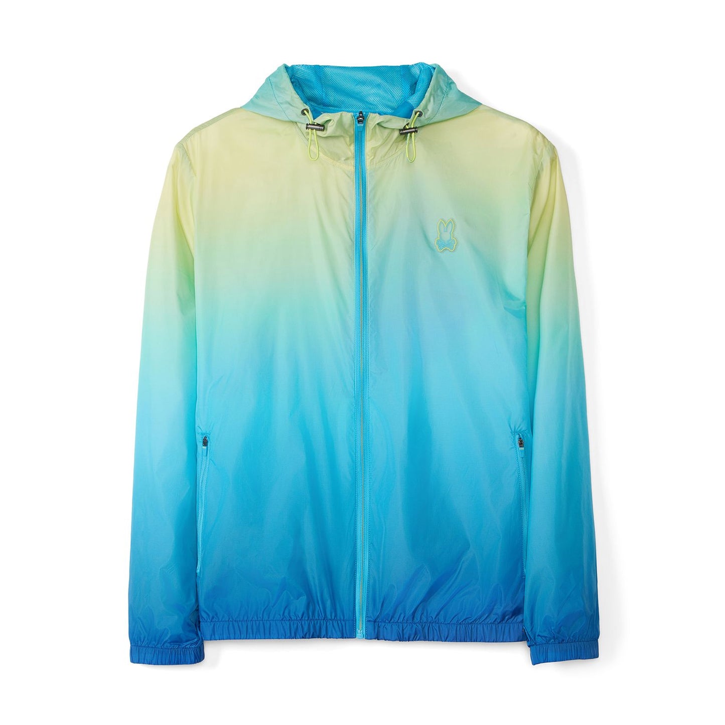 Psycho Bunny Penfield Ombre Lightweight Water Repellant Jacket - Atomic Blue