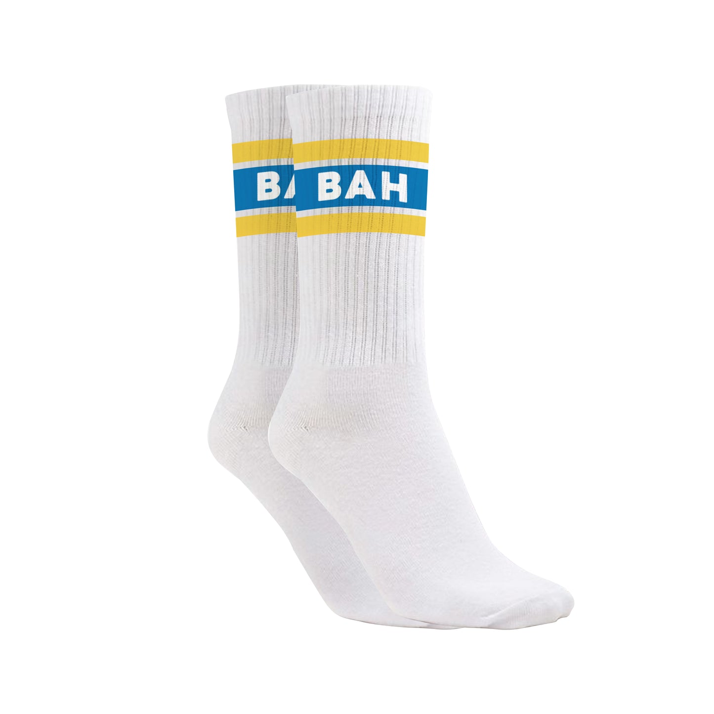 BAH Sport Performance Socks - White