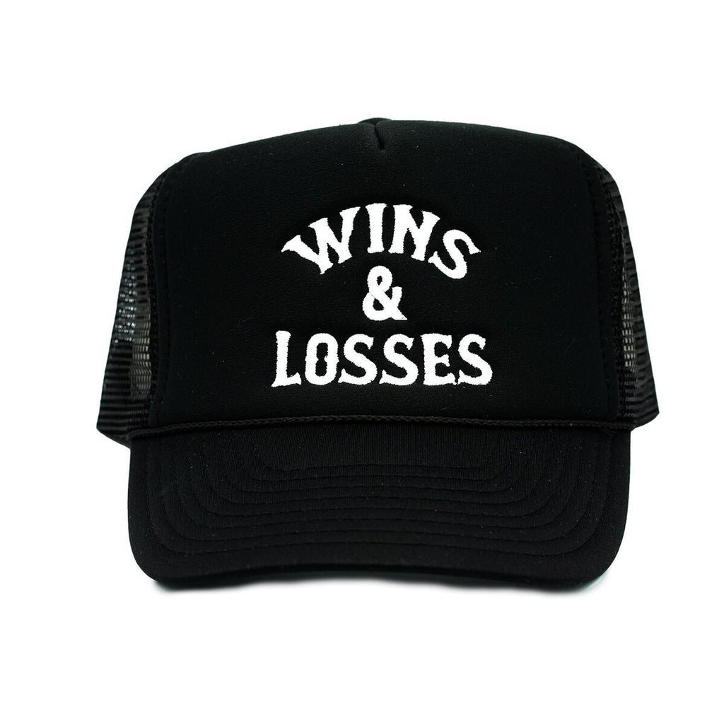 Dropout Wins & Losses Trucker Hat - Black