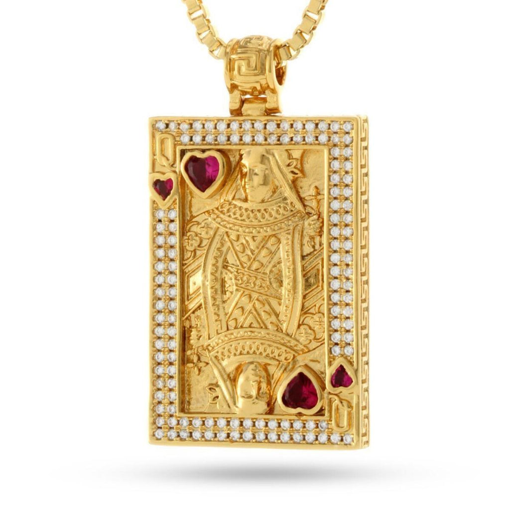 King Ice 14K Gold Suicide King Chain