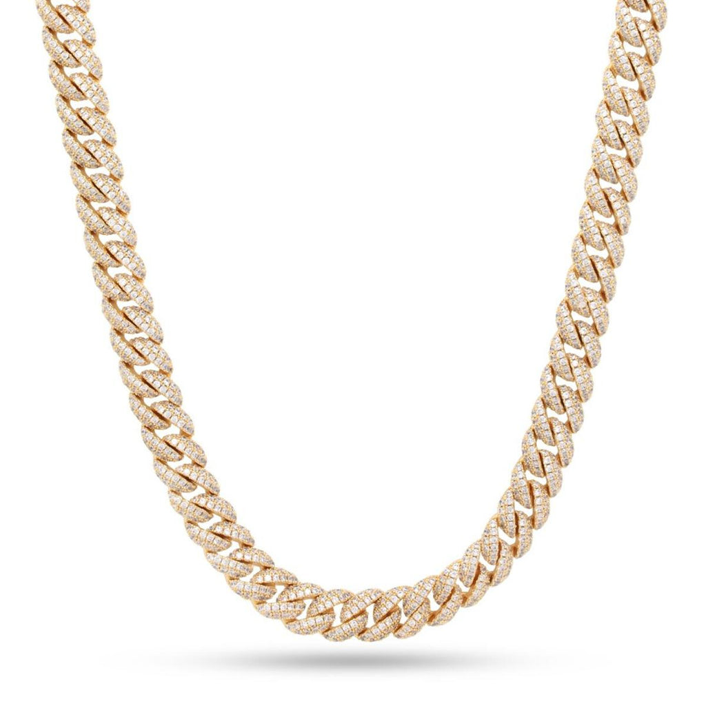 King Ice 10mm Iced Miami Cuban Link Chain