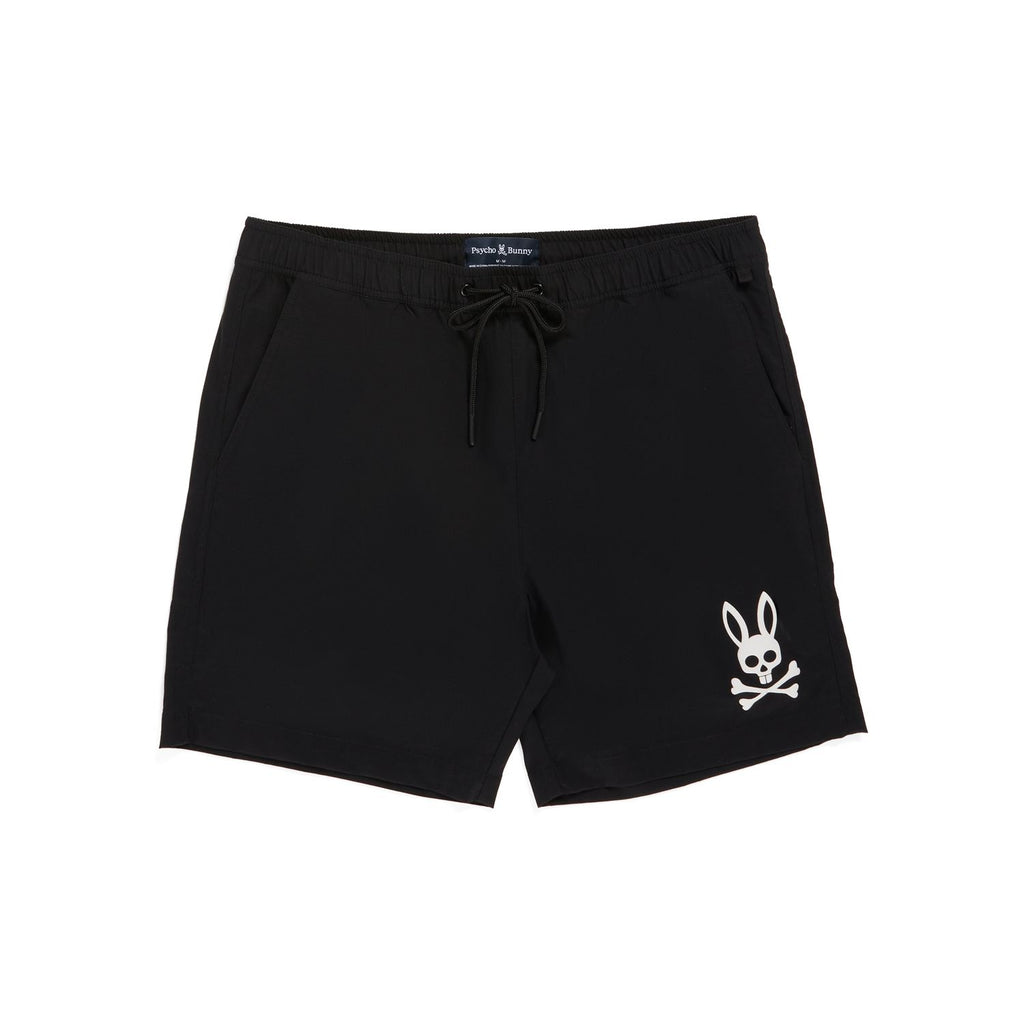 Psycho Bunny Mens Stoke Swim Shorts - Black