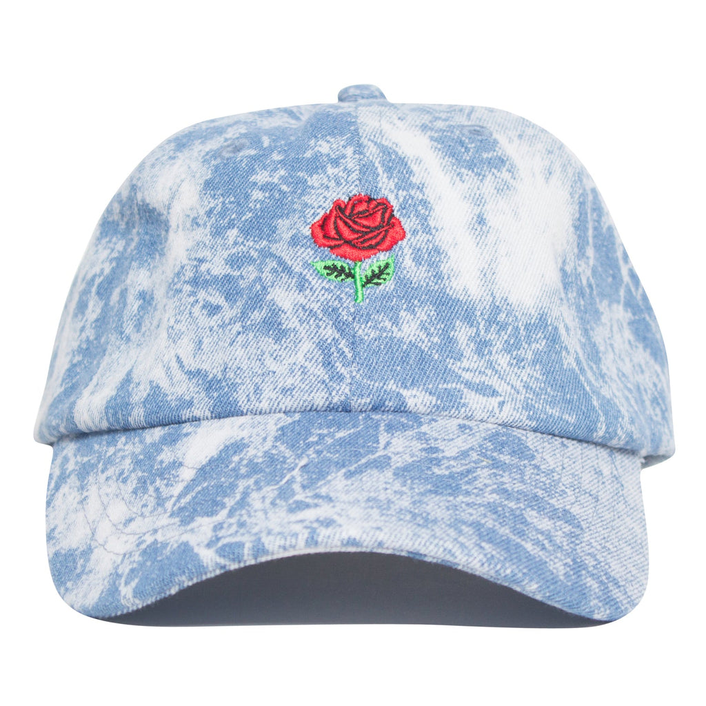 Prolific Rose Denim Bleach Hat