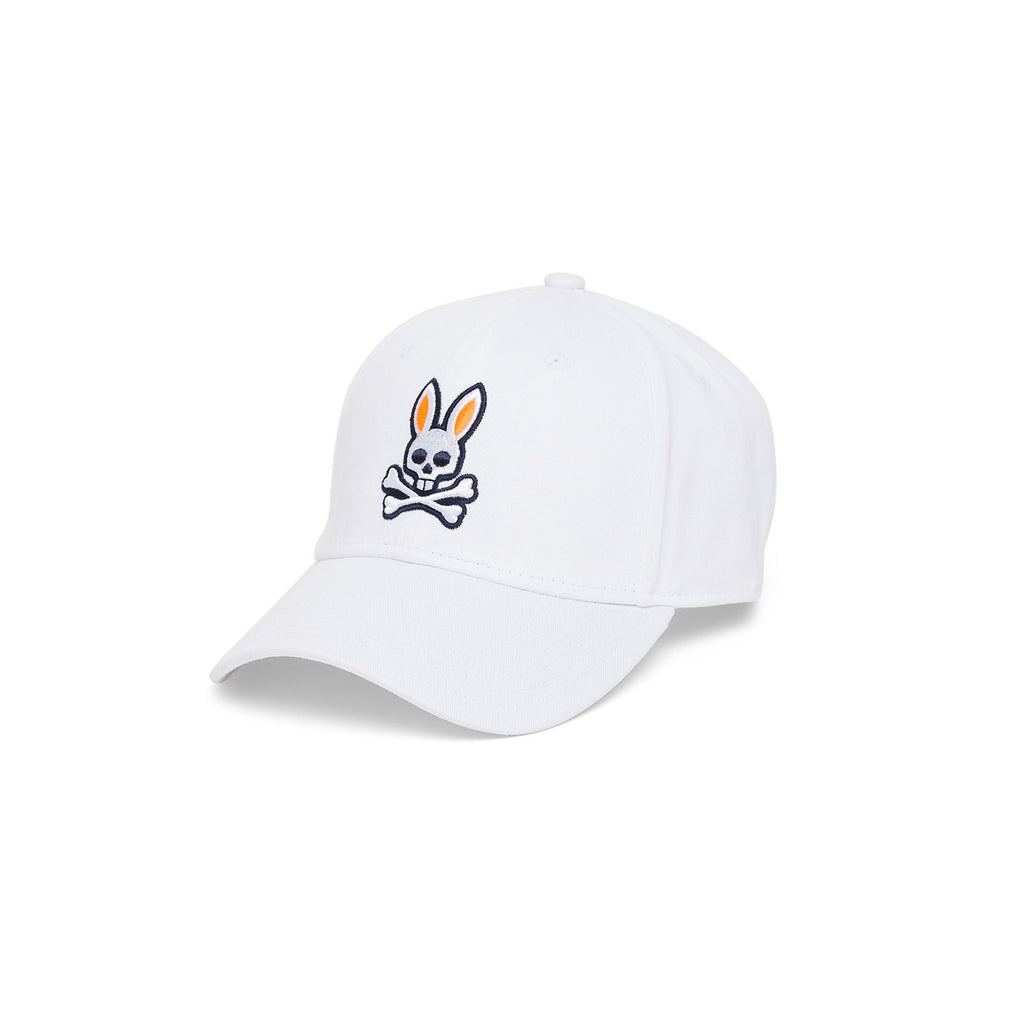 Psycho Bunny Baseball Hat - White