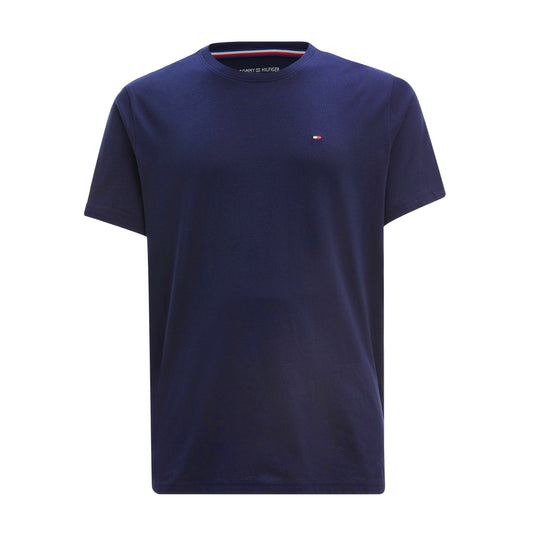 Tommy Hilfiger Mens Heritage Comfort Flag Tee - Marine Blue