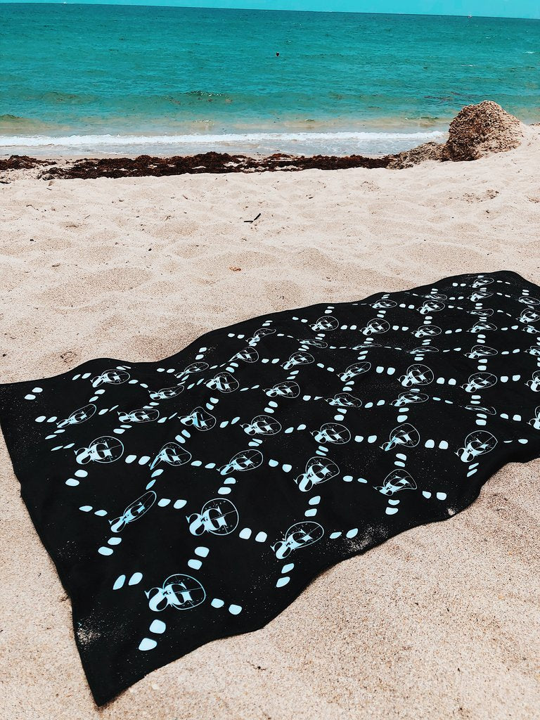 Sniper Gang SG Beach Towel (Black)