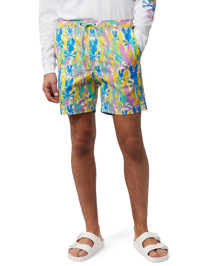 Psycho Bunny Mens Suncoast Swim Shorts - Biscay Bay