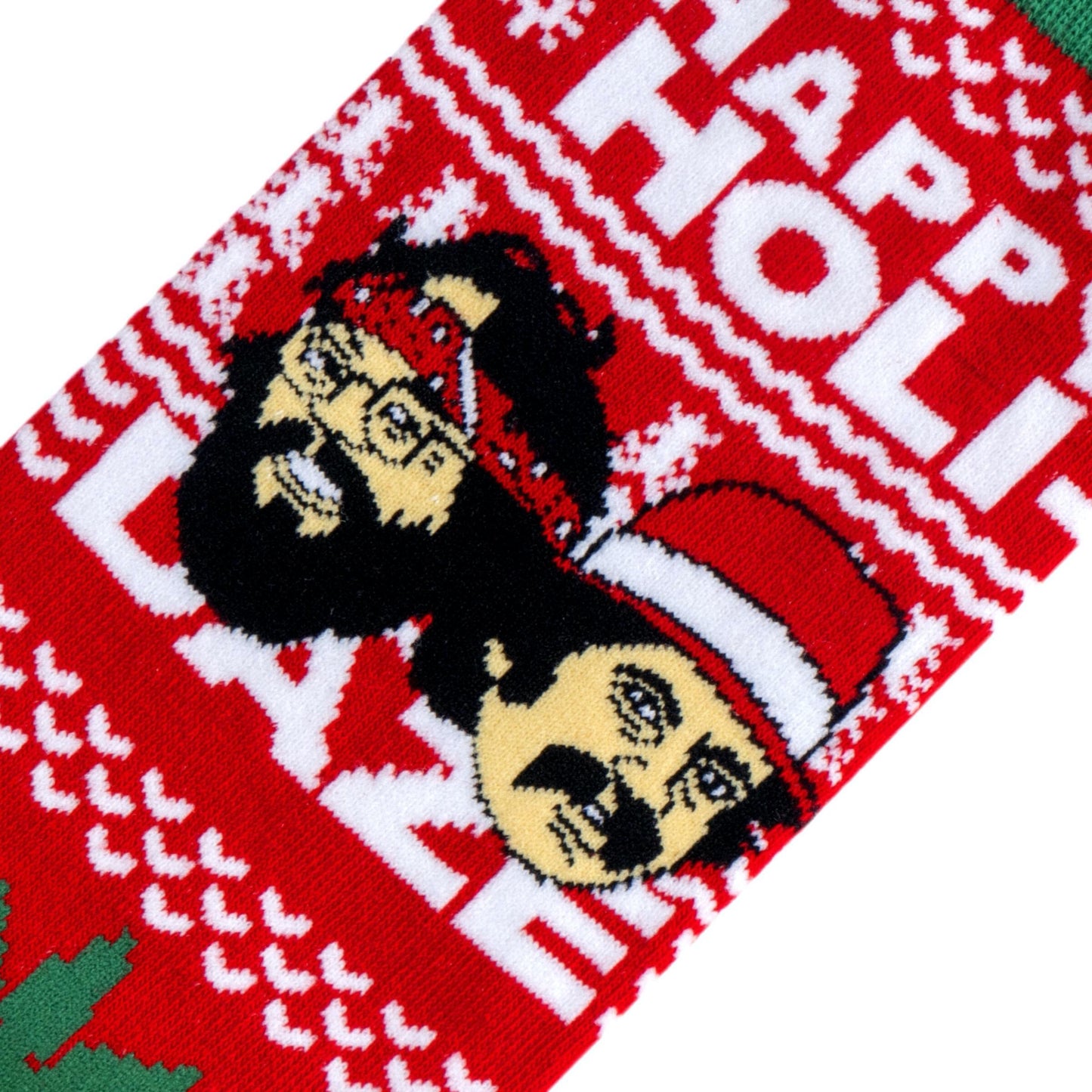 Odd Sox Cheech & Chong Sweater - Mens Crew Straight Socks