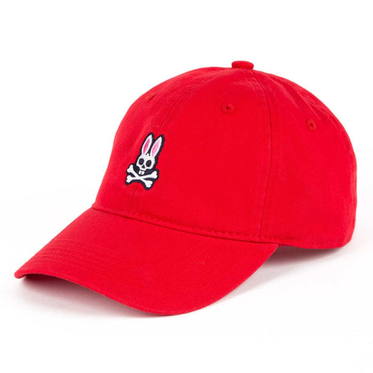 Psycho Bunny Sunbleached Hat - Brilliant Red