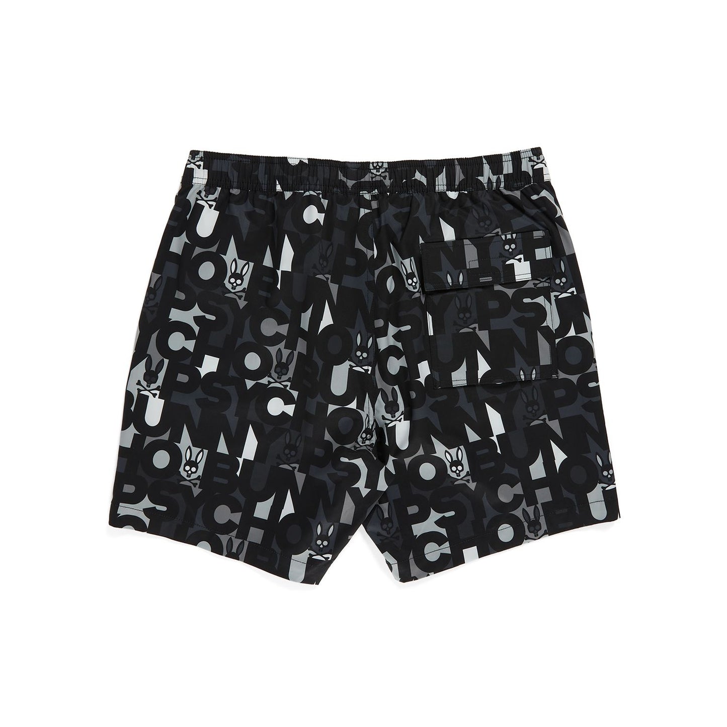 Psycho Bunny Mens Bagh Swim Shorts - Black