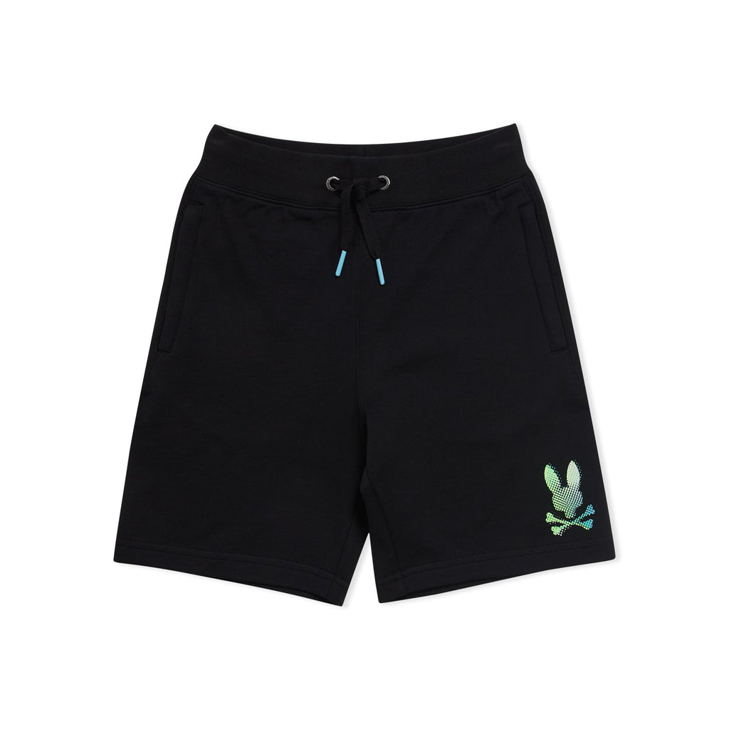 Psycho Bunny Mens Hindes Sweat Shorts - Black