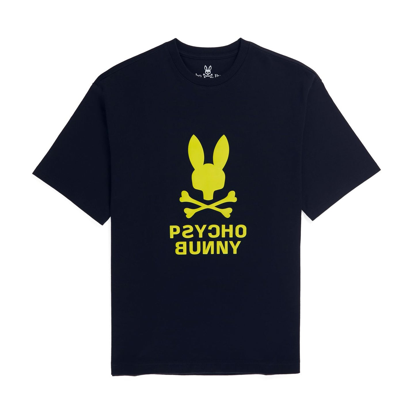 Psycho Bunny Lloyds Relaxed Fit Graphic Tee - Navy