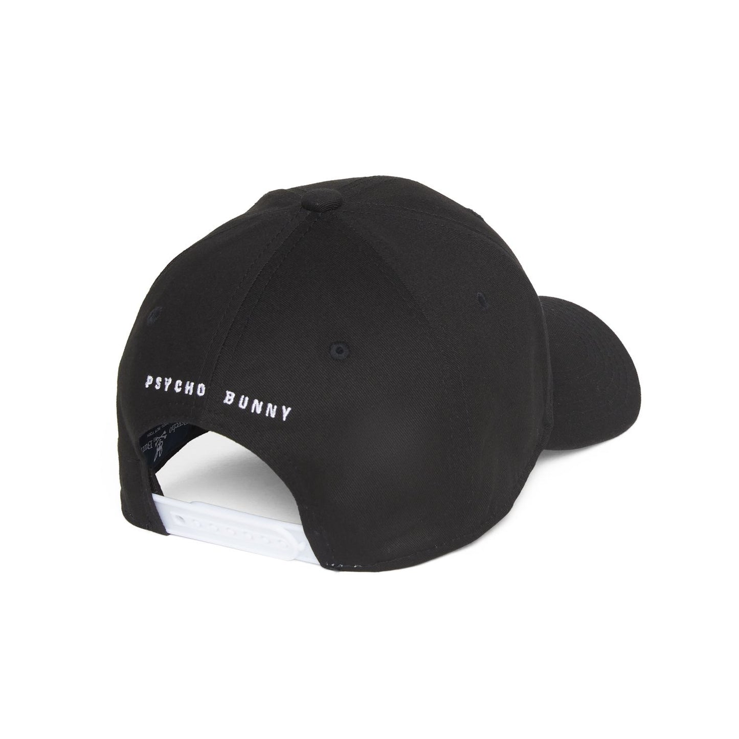 Psycho Bunny Mens Codd Baseball Hat - Black