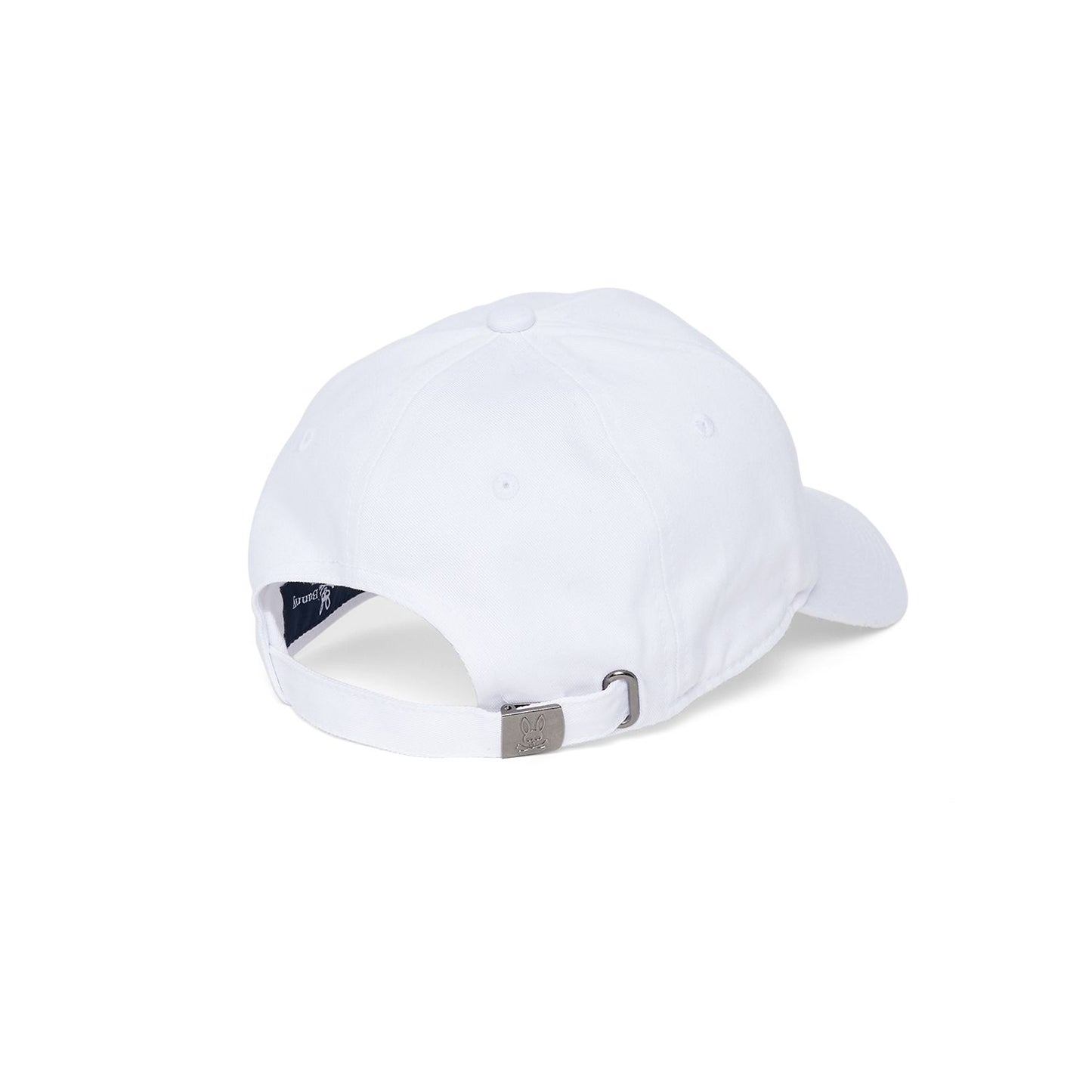 Psycho Bunny Mens Cortlandt Baseball Hat - White