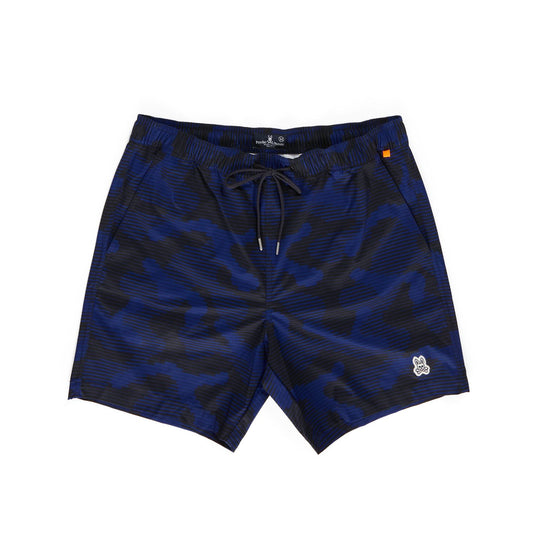 Psycho Bunny Mens Huston Swim Shorts - Navy