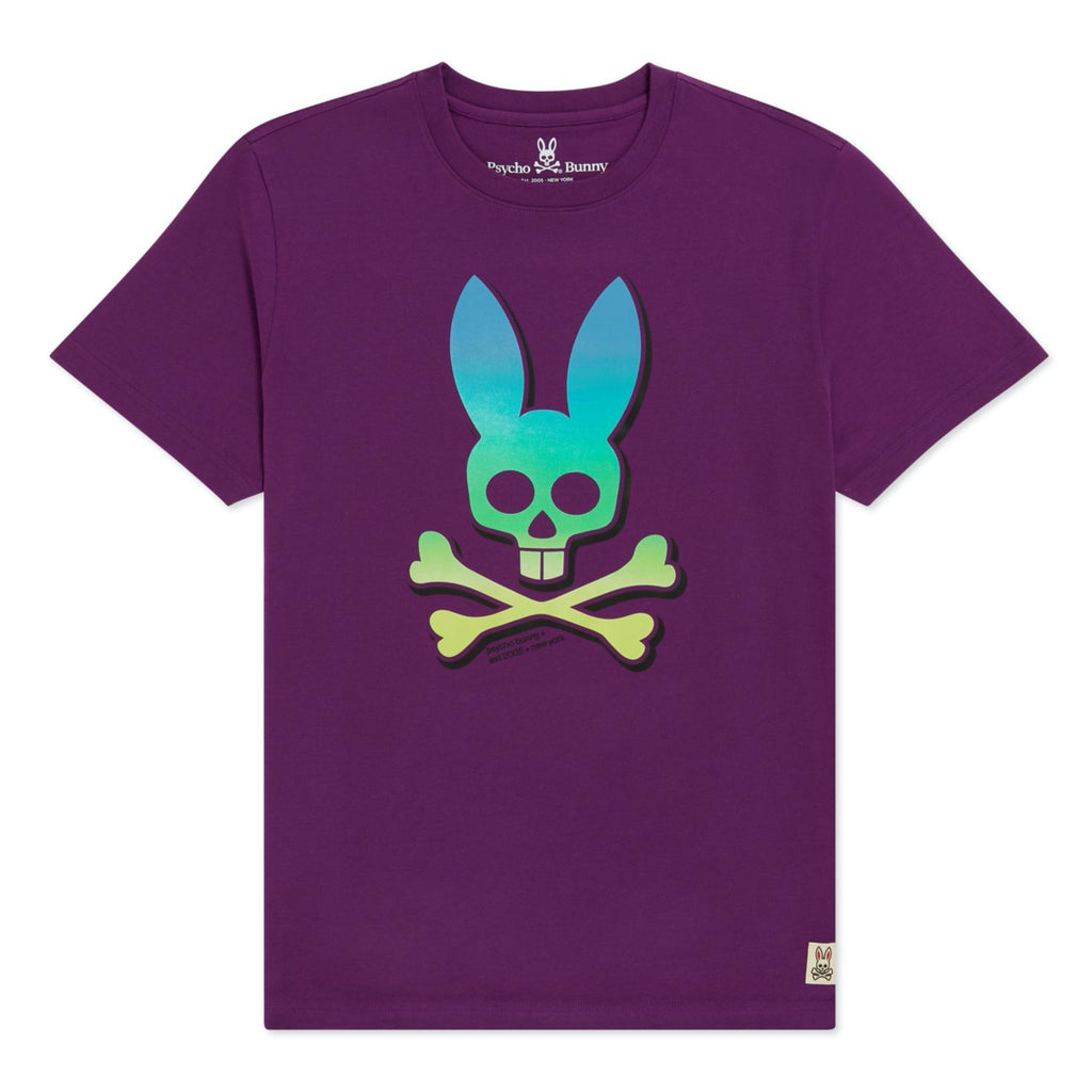 Psycho Bunny Lowca Tee in Mulberry