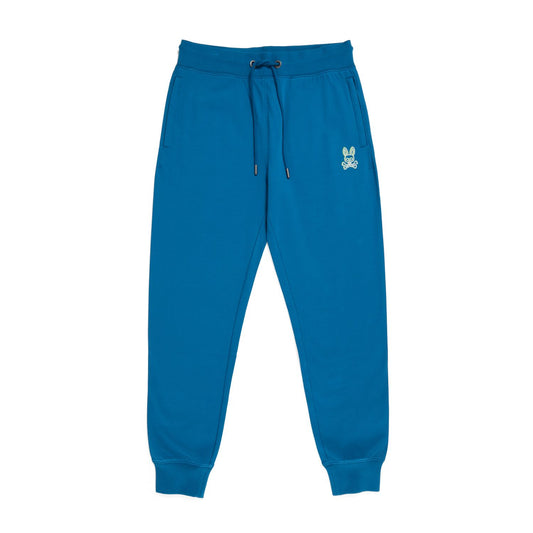 Psycho Bunny Mens Gresham Embroidered Sweat Pants - Aegean Sea