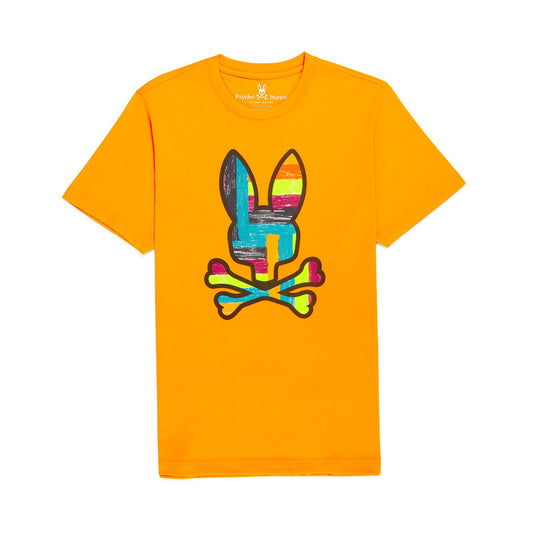 Psycho Bunny Mens Dyckman Tee - Yukon Gold