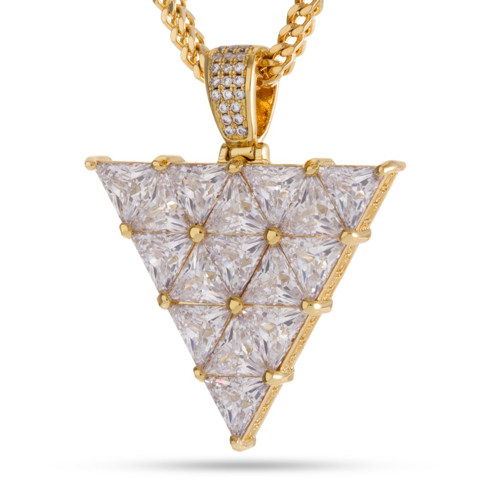 King Ice 14KT Gold Trinus Necklace