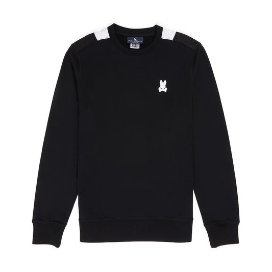 Psycho Bunny Mens Wilkes Sweat Shirt - Black