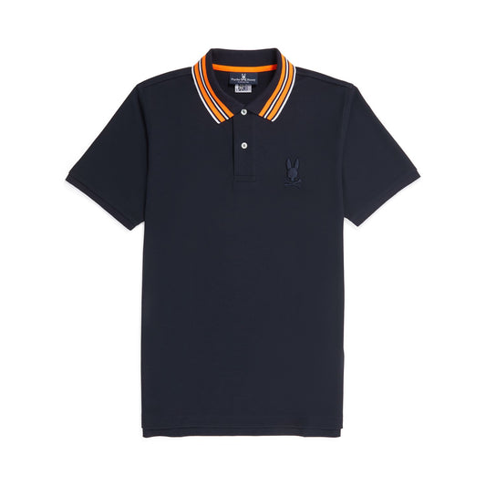 Psycho Bunny Mens Newell Fashion Polo - Navy