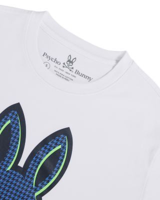 Psycho Bunny Drake Graphic Tee in White