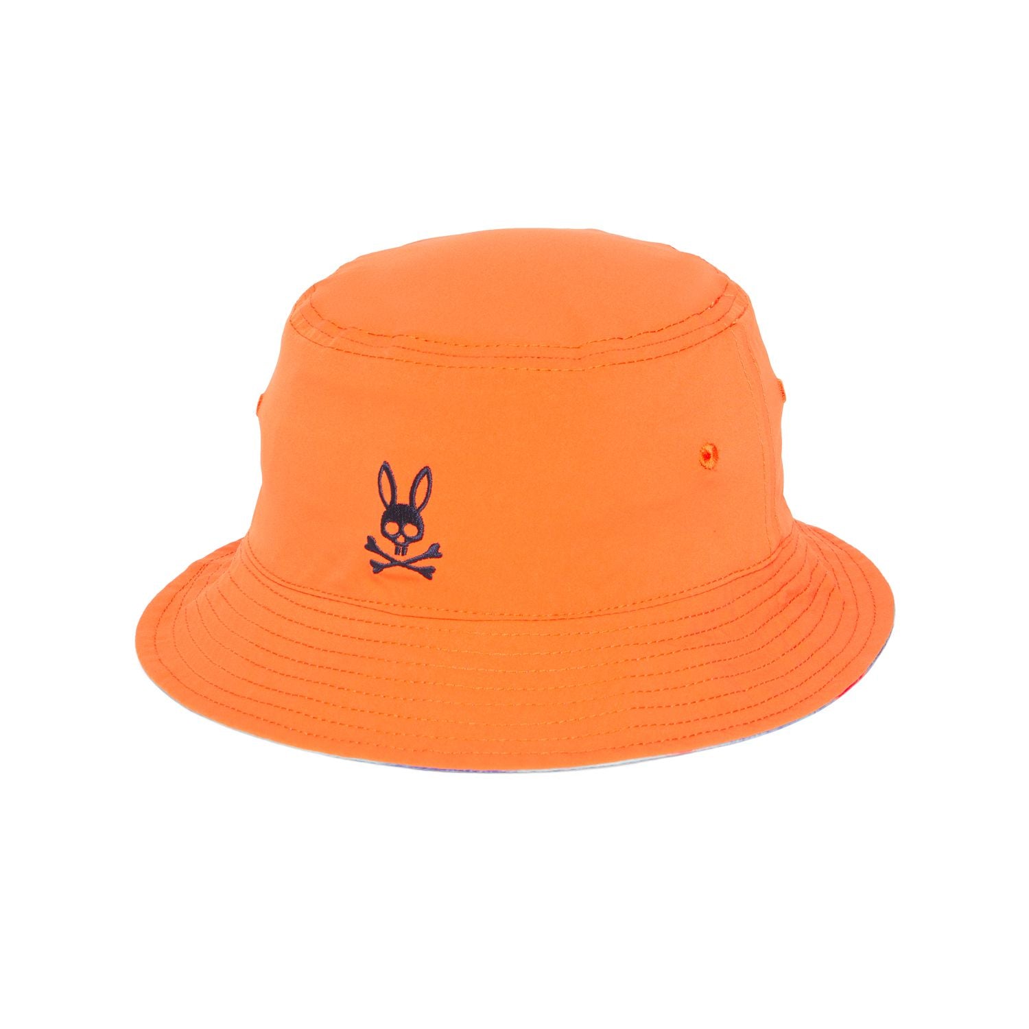 Psycho Bunny Meyer Reversible Bucket Hat Bluebell/Orange – YNGDGRT$