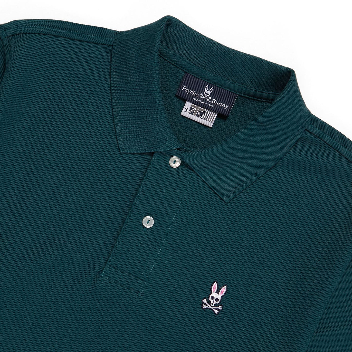 Psycho Bunny Mens Classic Polo - Spruce