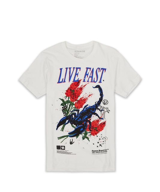 Reason Lyon Live Fast Tee