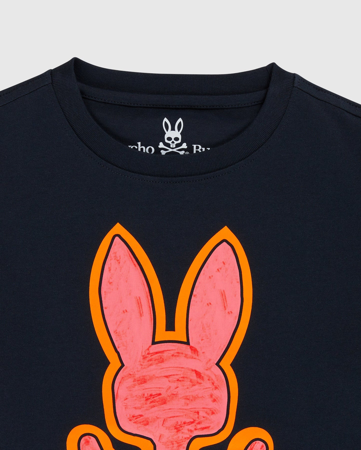 Psycho Bunny Bennett Graphic Tee in Navy