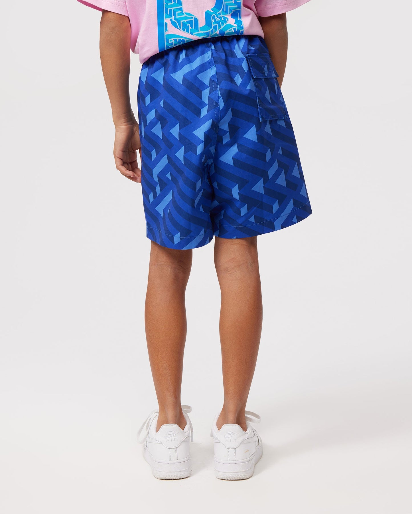 Psycho Bunny Kids Pisani Swim Shorts - Dazzling Blue