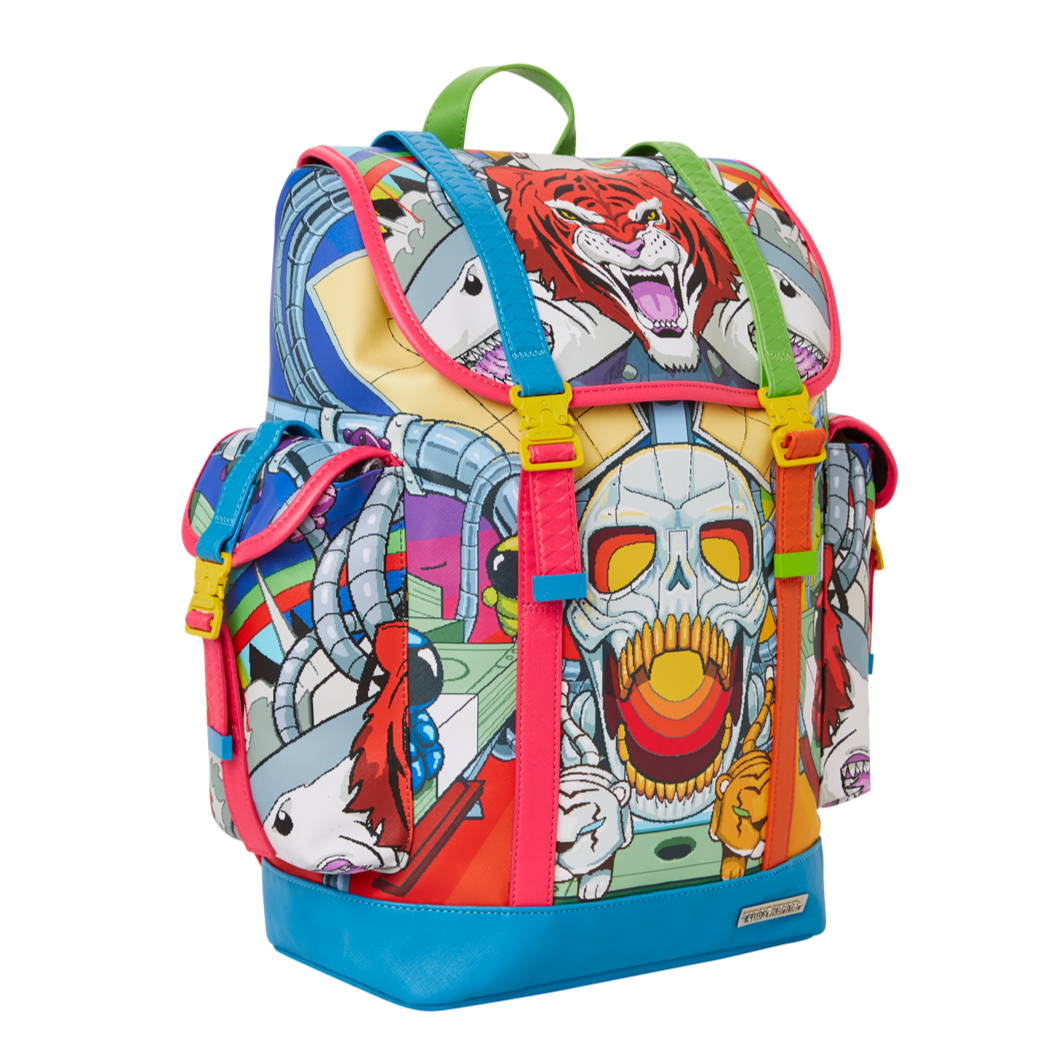 Sprayground Chaotic Universe Monte Carlo Backpack