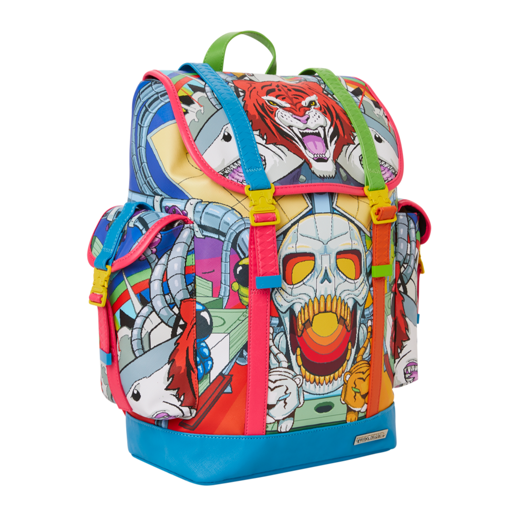 Sprayground Chaotic Universe Monte Carlo Backpack