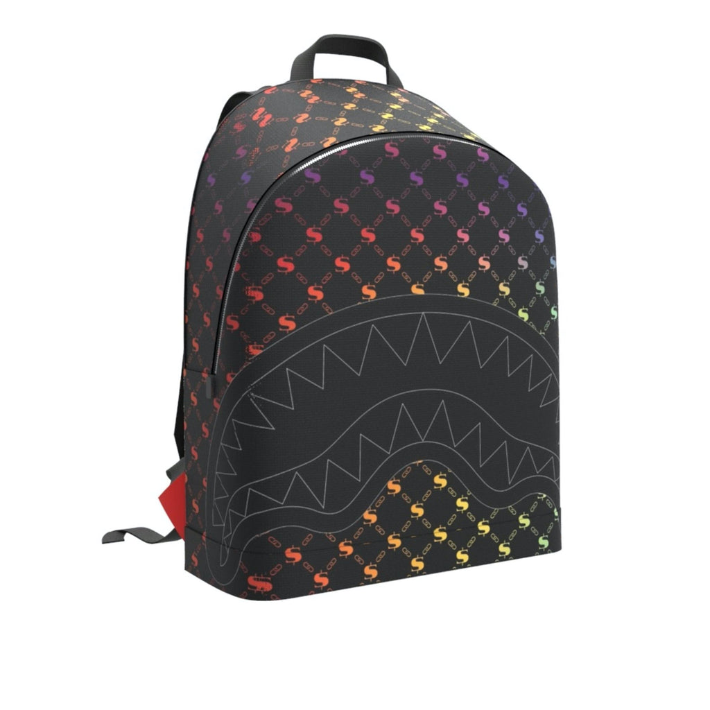 Sprayground Trippy Monogram Mini Backpack