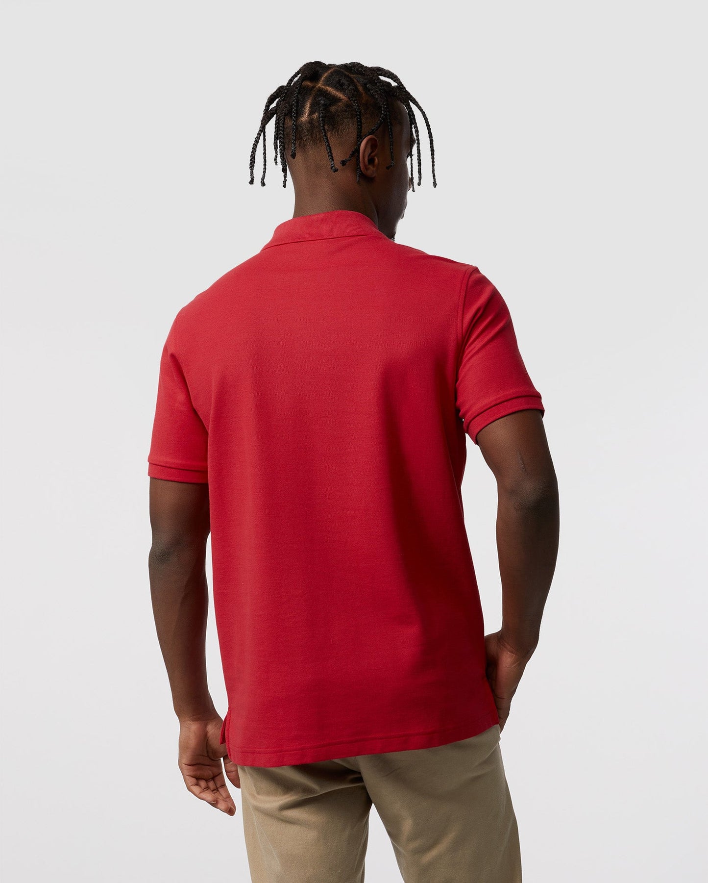 Psycho Bunny Mens Classic Polo - Brilliant Red