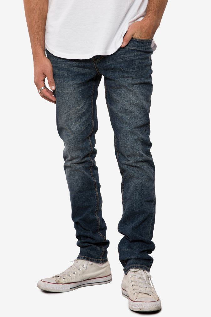 Elwood Medium Denim Slim Tapered Denim