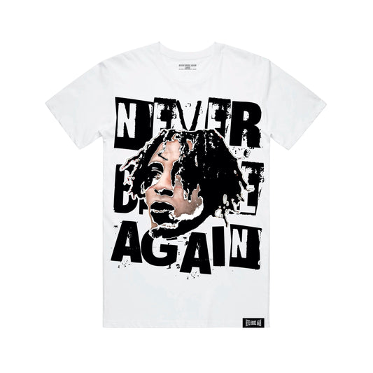 NBA Young Boy Emo Rockstar Tee in White