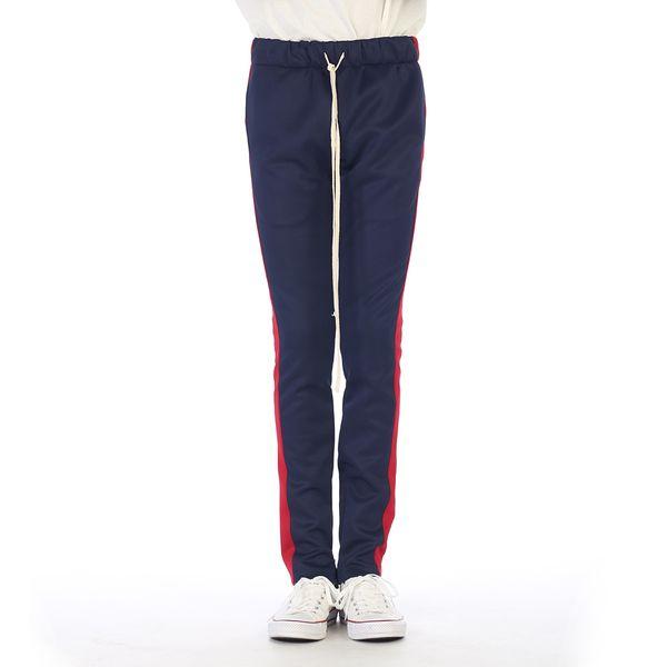 EPTM Track Pants in Navy/Red