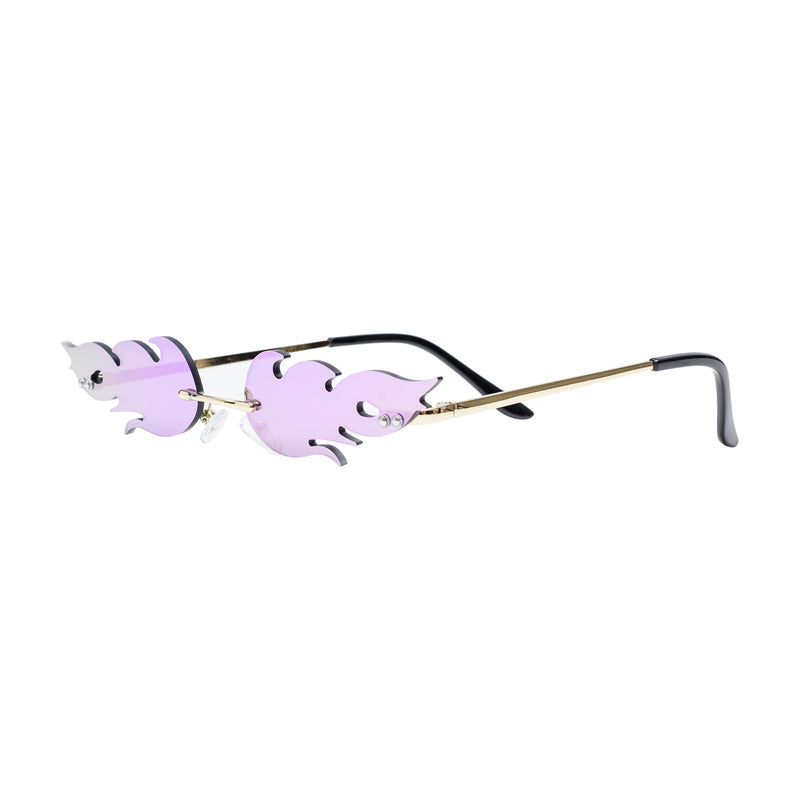 Prolific Flame Sunglasses in Purple