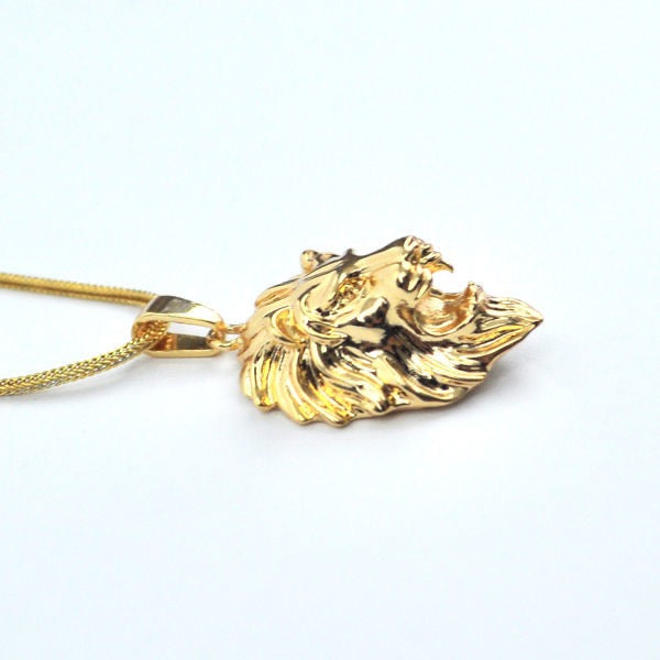 Gold Gods Lion Head Chain