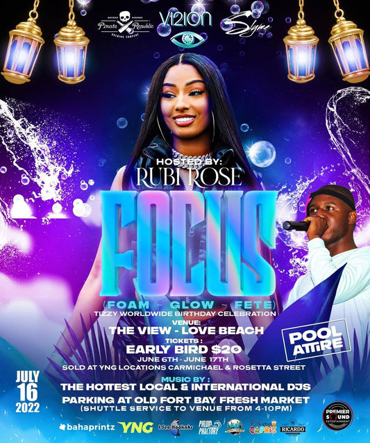 Slyme Entertainment presents Focus: Hosted by Rubi Rose