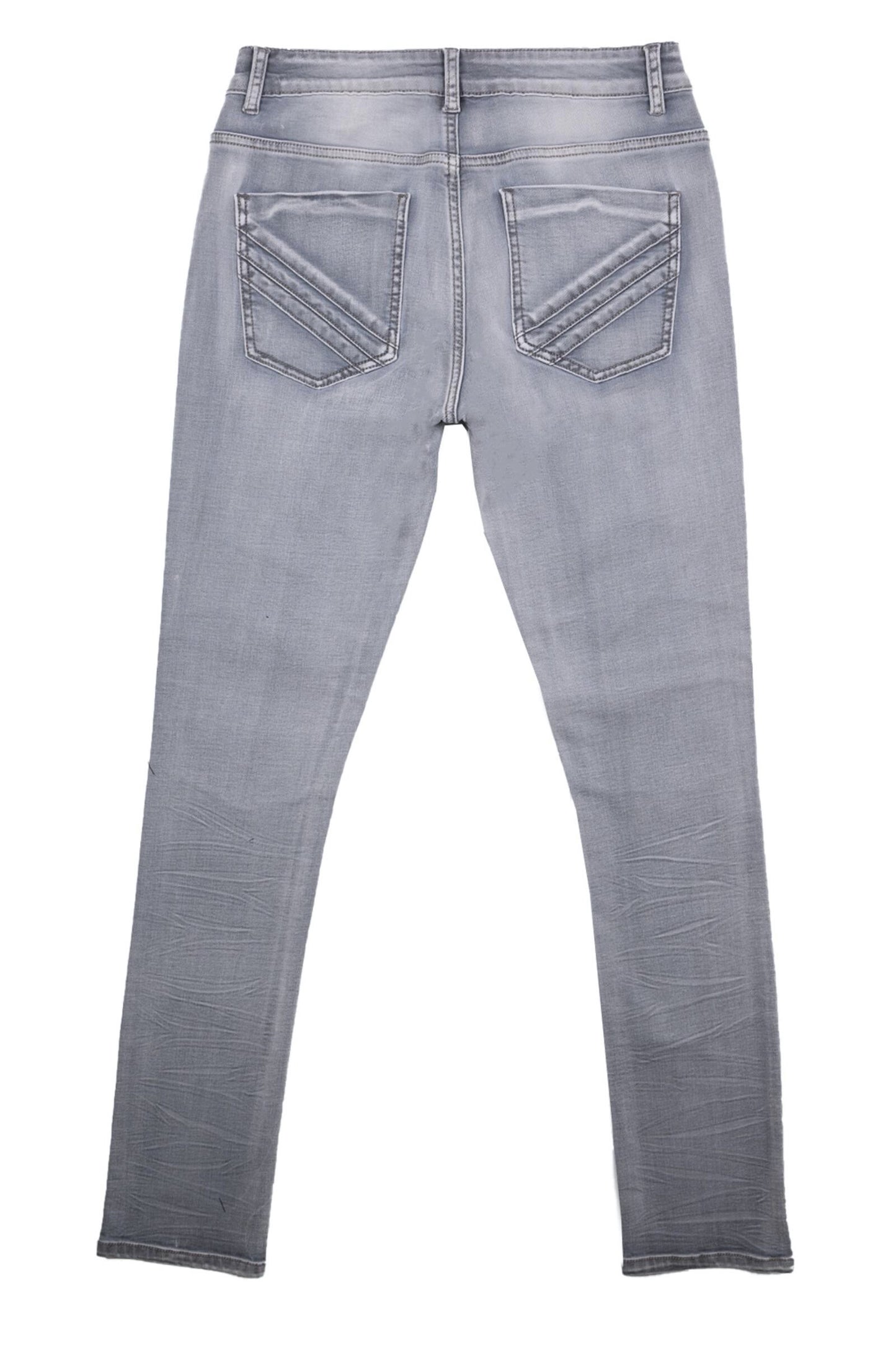 TR Premium Grey Skinny Denim (J-241)