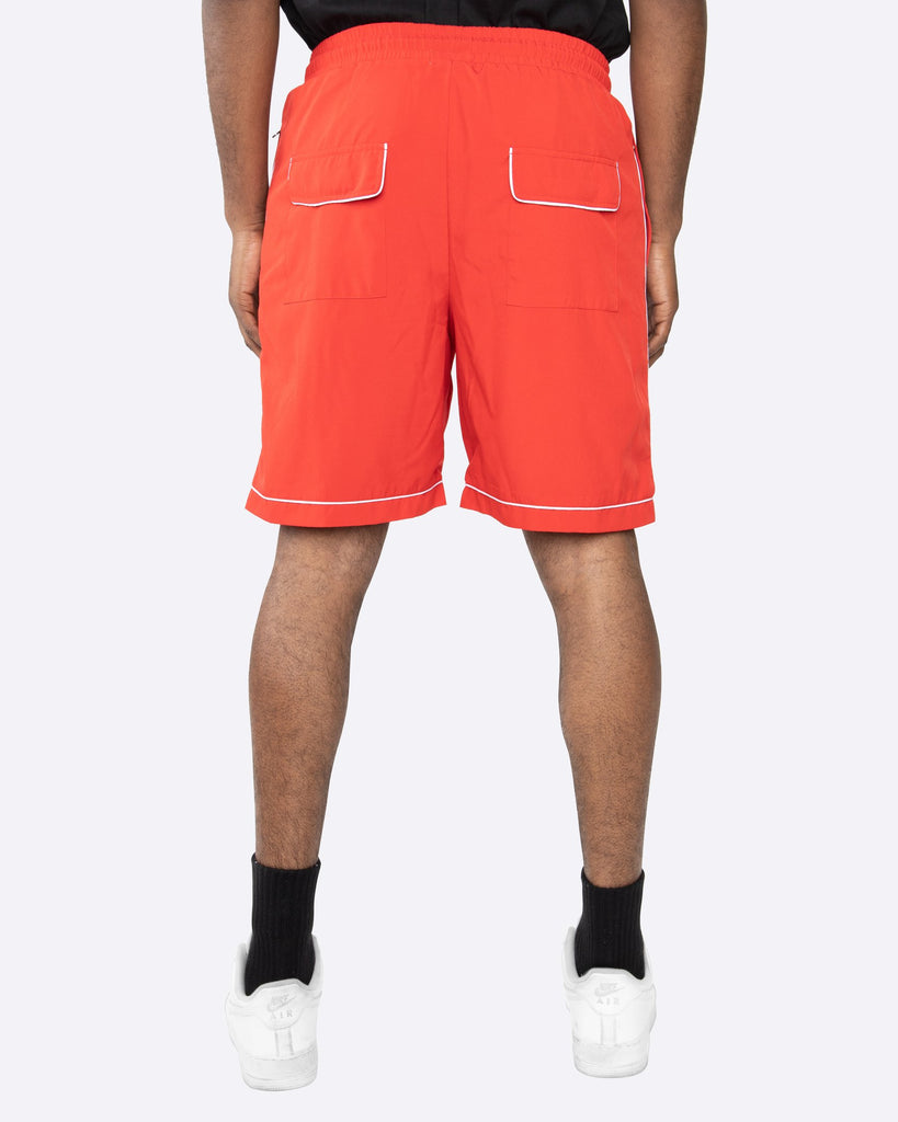 EPTM Piping Shorts - Red